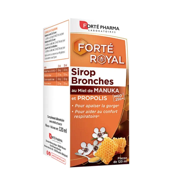 Forté Royale Sirup Bronchien Forté Pharma - Spray von 120 ml