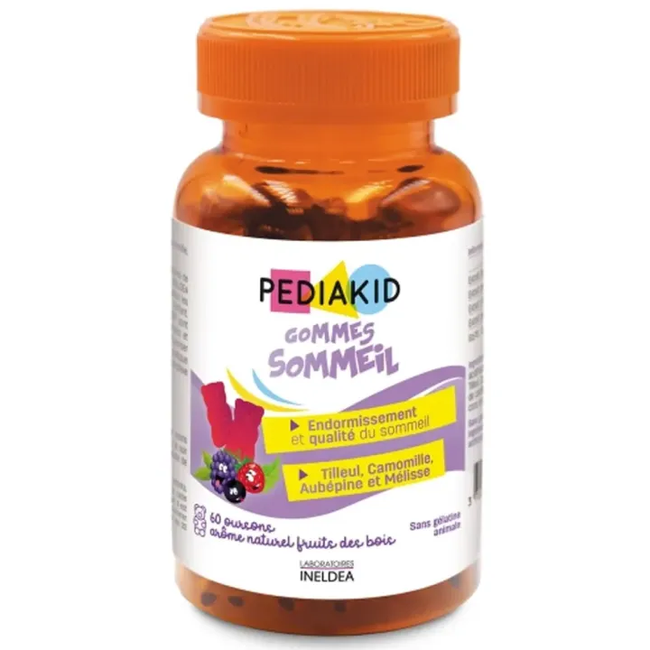 Pediakid Schlafgummis - 60 Bären im Glas