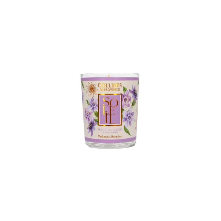 Duftkerze Sonnenblume Hügel der Provence - 180g Glas