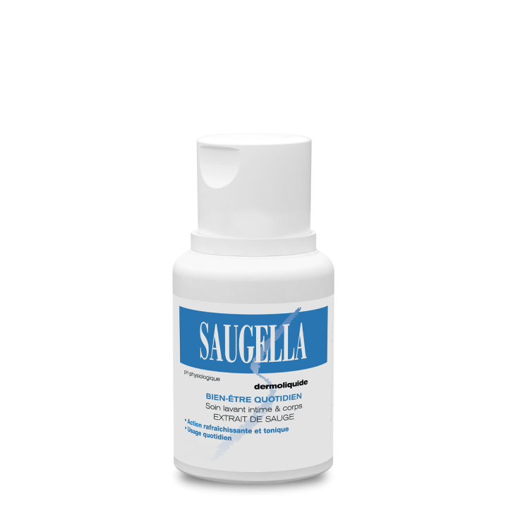 Dermoliquide sanfte Waschemulsion Saugella - Flasche mit 100 ml