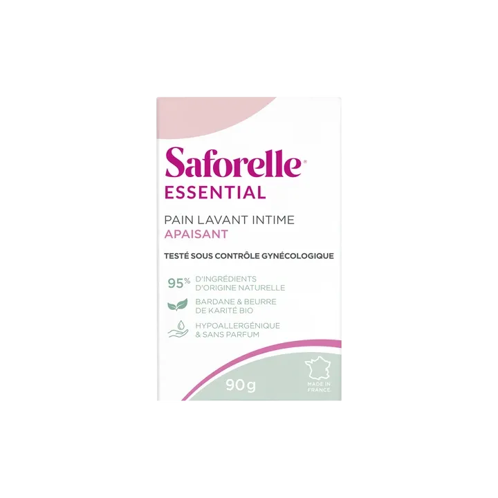 Essential Pain waschendes Intimseifen beruhigend Saforelle - Seife von 90g