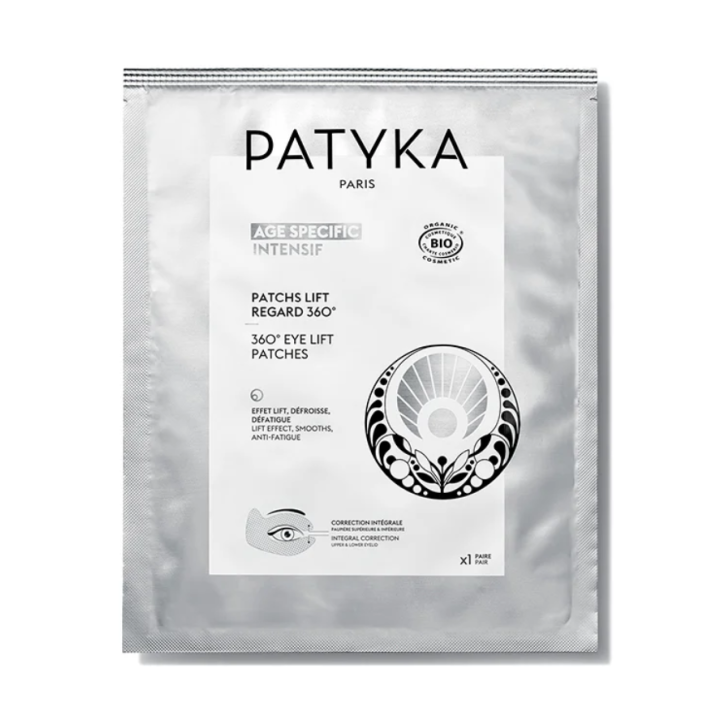 360° Augenlifting-Patches Patyka - ein Beutel mit einem Paar
