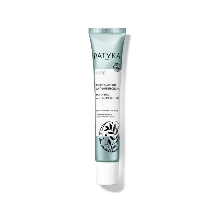 Pure mattierende Anti-Unreinheiten Fluid bio Patyka - Tube mit 40ml