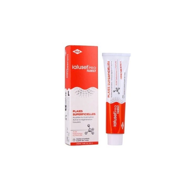 Heilcreme mit Hyaluronsäure Ialuset Pro Family - Tube mit 100g