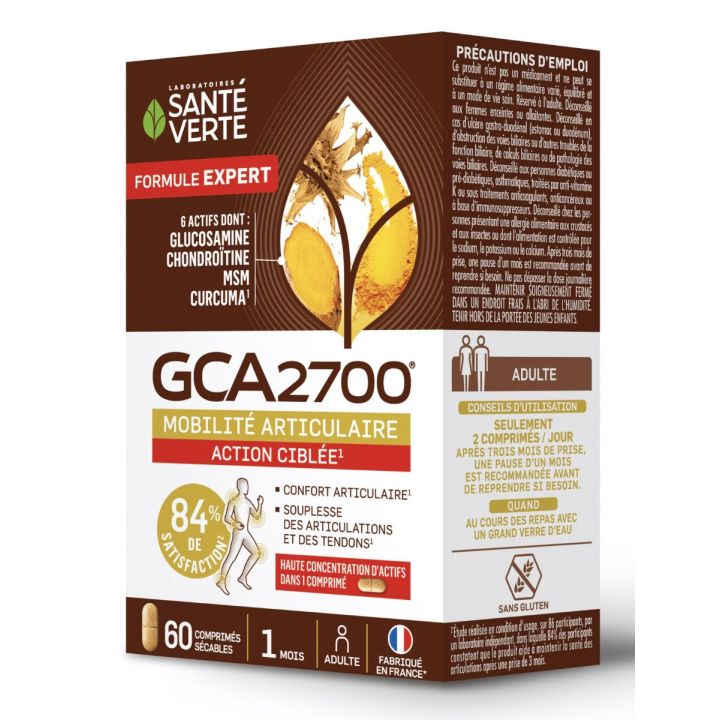 GCA2700 Gelenkbeweglichkeit Grüne Gesundheit - 60 Tabletten