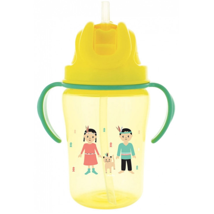Becher Strohhalm 18 Monate+ Dodie - ein Becher von 350ml