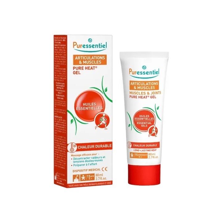 Pure Heat Gelenk- und Muskelgel Puressentiel - Tube mit 80 ml