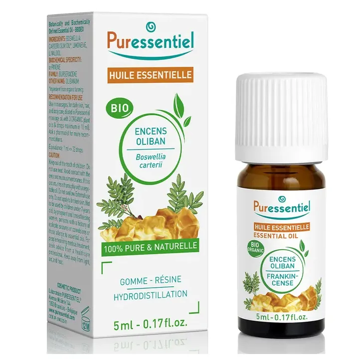 Bio ätherisches Öl Weihrauch Olibanum Puressentiel - Flasche mit 5 ml