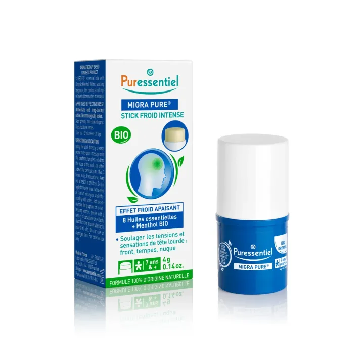 Migra Pure Kälte-Stick intensiv bio Puressentiel - Stick mit 4g