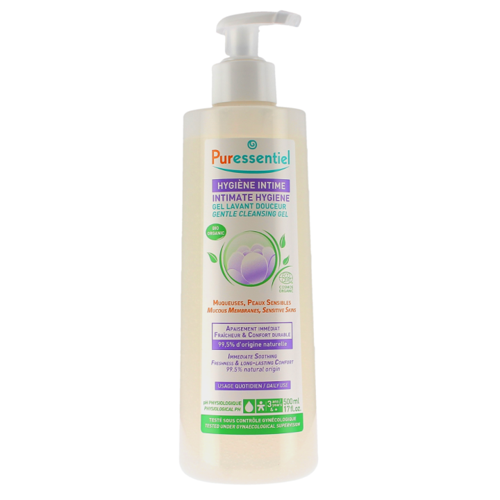 Intimhygiene Sanft reinigendes Gel Puressentiel - Flasche mit 500ml