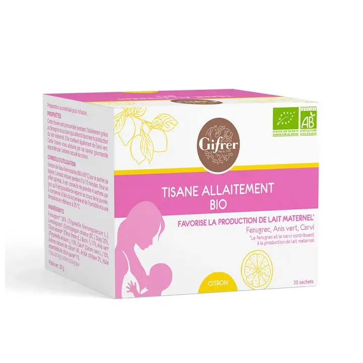 Bio Stilltee Zitronen Gifrer - 20 Beutel Verpackung
