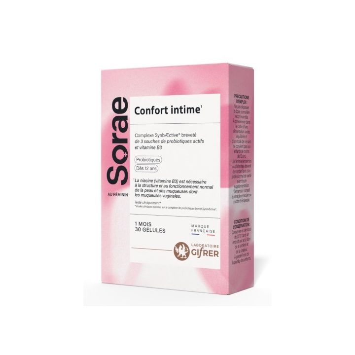 Sorae Intime Komfort Gifrer - Packung mit 30 Kapseln