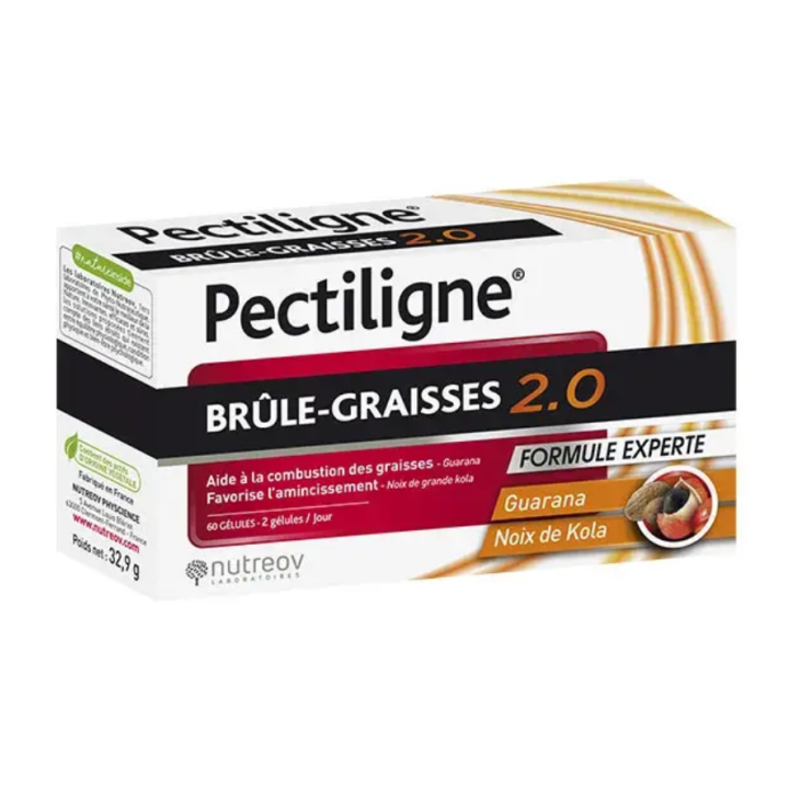 Pectiligne Fettverbrenner 2.0 Nutreov - Packung mit 60 Kapseln