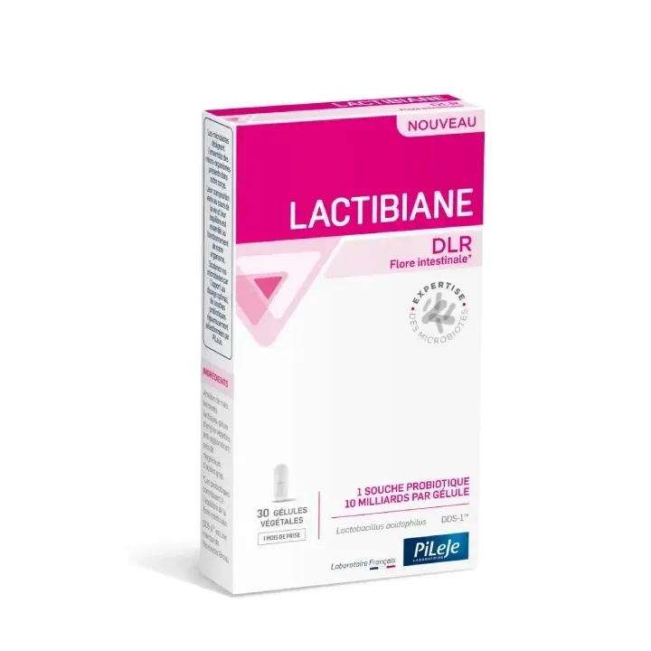 Lactibiane DLR Darmflora Pileje - Packung mit 30 pflanzlichen Kapseln