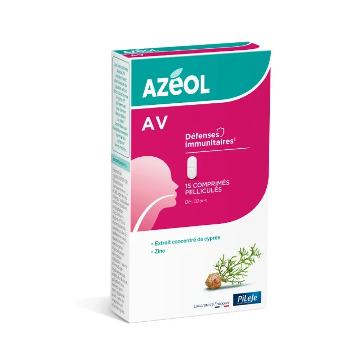 Azéol AV Immunabwehr Pileje - Packung mit 15 Tabletten