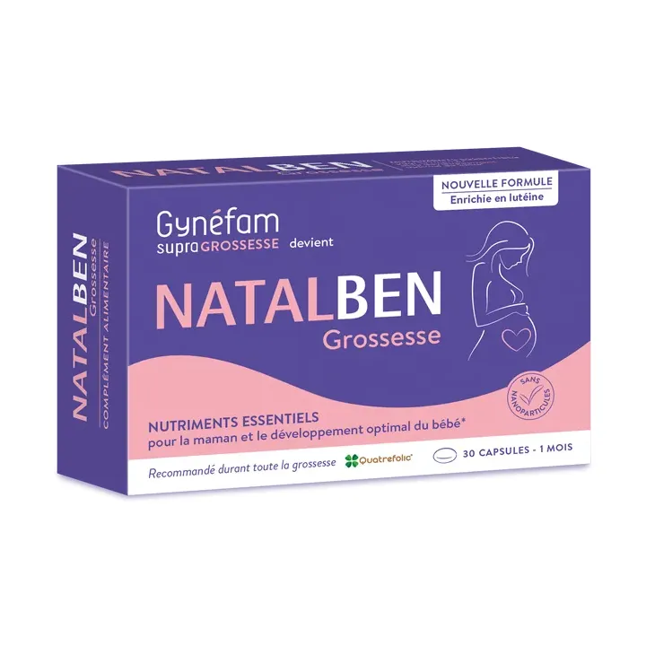 Natalben Schwangerschaft Labor Effik - Packung mit 30 Kapseln