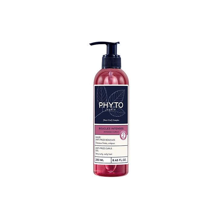 Intensive Locken Anti-Frizz-Gel Phyto - Pumpflasche 250ml