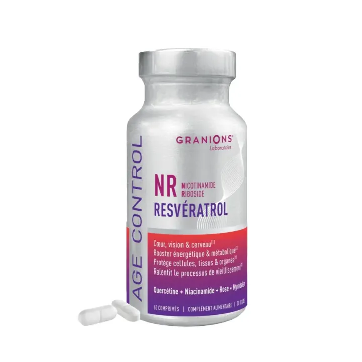 Alterkontrolle NR Resveratrol Granions - Dose mit 60 Tabletten