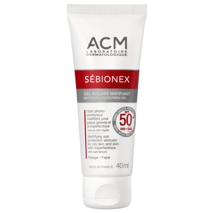 Sébionex mattierende Sonnencreme SPF50+ ACM - Tube mit 40 ml