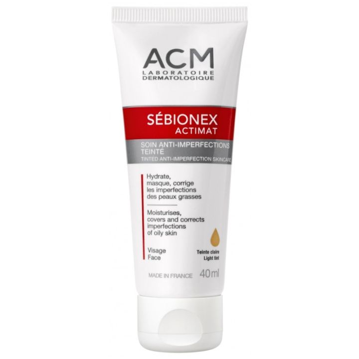 Sébionex Actimat Pflege gegen Unreinheiten helle Nuance ACM - Tube mit 40 ml