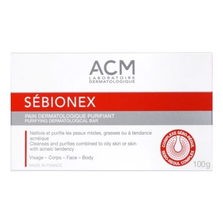 Sébionex dermatologisches reinigendes Waschstück ACM - 100g Seife
