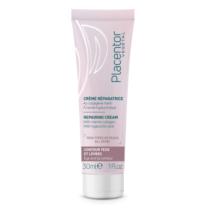 Reparierende Creme für Augen- und Lippenkontur Placentor - 30 ml Tube
