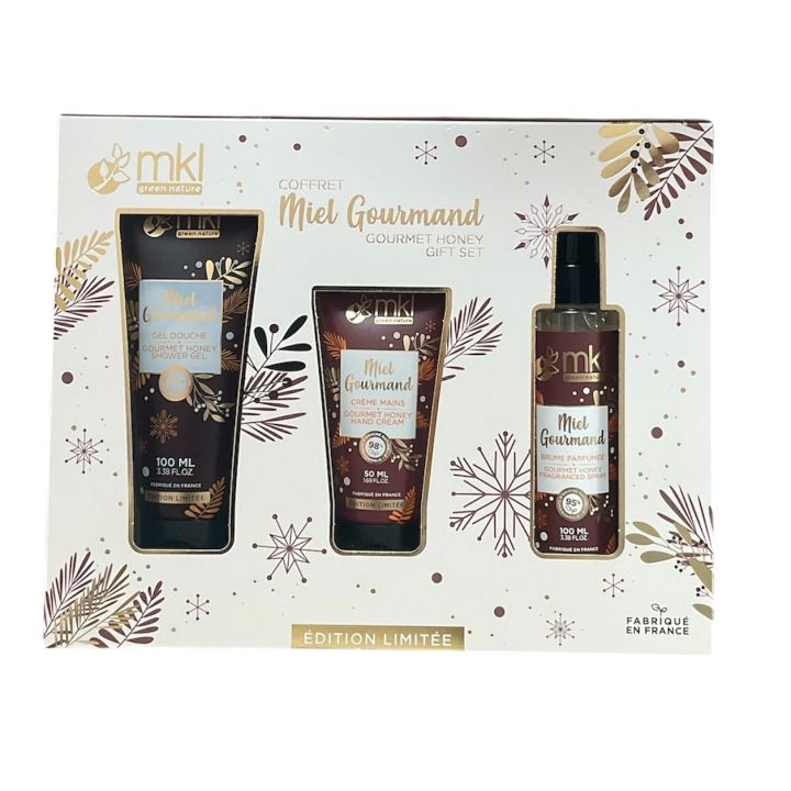 Geschenkset Gourmet-Honig MKL Green Nature - Set mit 3 Produkten