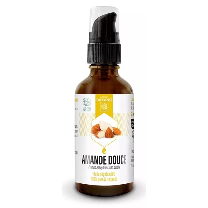 Bio Süßmandelöl Dayang - Pumpflasche 50 ml