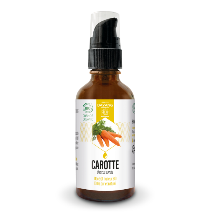 Bio-Karottenöl-Mazerat Dayang - Pipettenflasche 50 ml