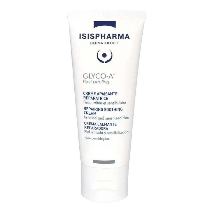 Glyco-A Post Peeling Beruhigende Reparaturcreme Isispharma - Tube mit 40 ml