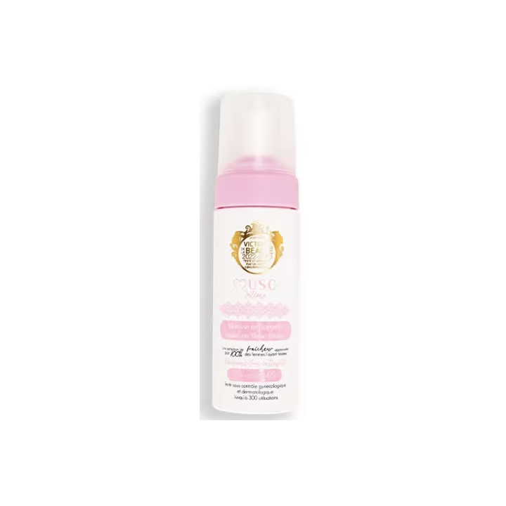 Intimwaschmousse mit weißem Moschus Musc Intime - Pumpflasche mit 150 ml