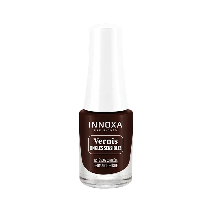 Nagellack für empfindliche Nägel Moka 712 Innoxa - Flasche mit 5 ml