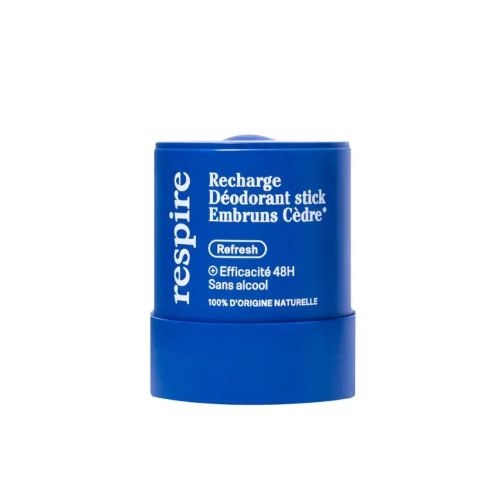 Nachfüllung Deodorant Stick Meeresbrise Zeder Respire - Nachfüllung von 50g