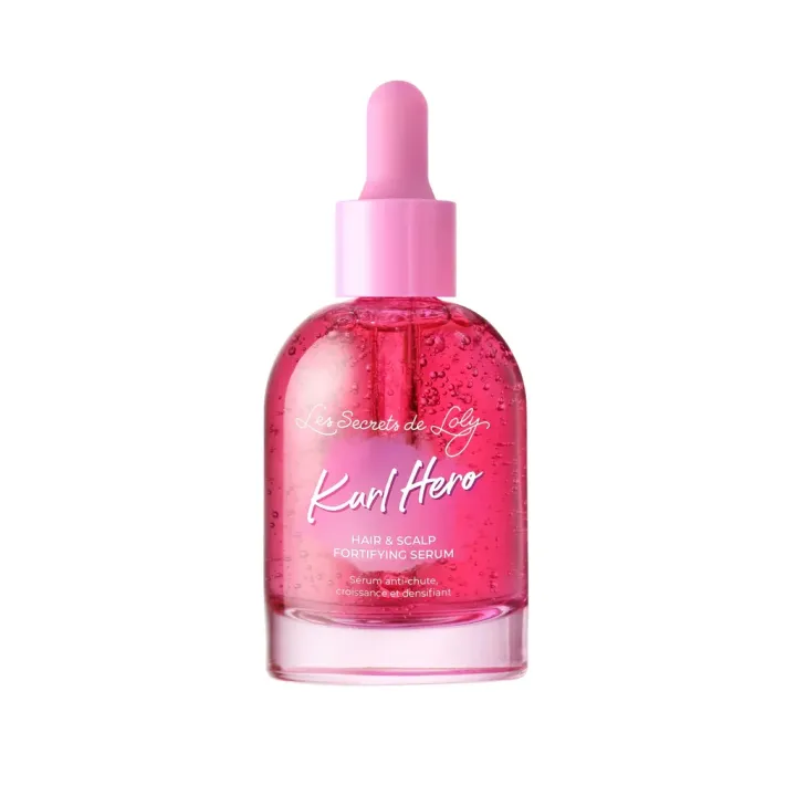 Anti-Haarausfall-Serum, Wachstums- und Verdichtungsserum Die Geheimnisse von Loly - Pipettenflasche mit 50 ml