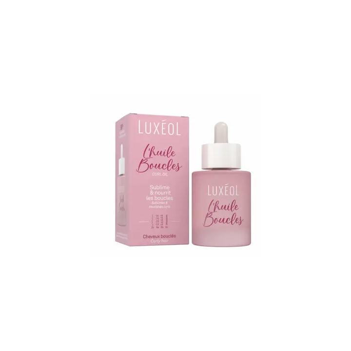Die Luxéol Lockenöl - Pipettenflasche mit 50ml