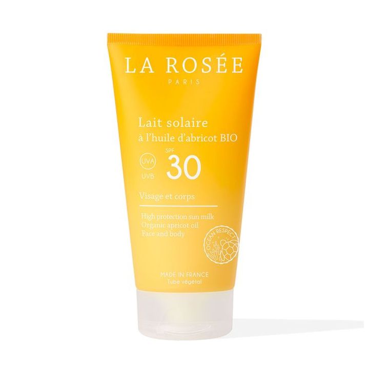 Sonnenmilch LSF30 mit Bio-Aprikosenöl La Rosée - Tube mit 150 ml