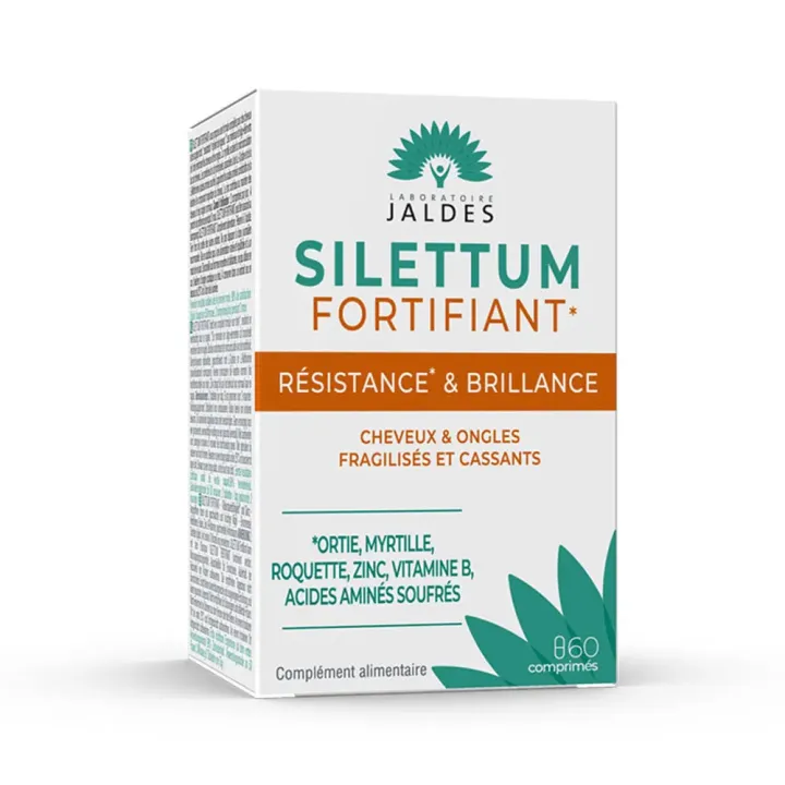 Silettum fortifiant Jaldes - Packung mit 60 Tabletten