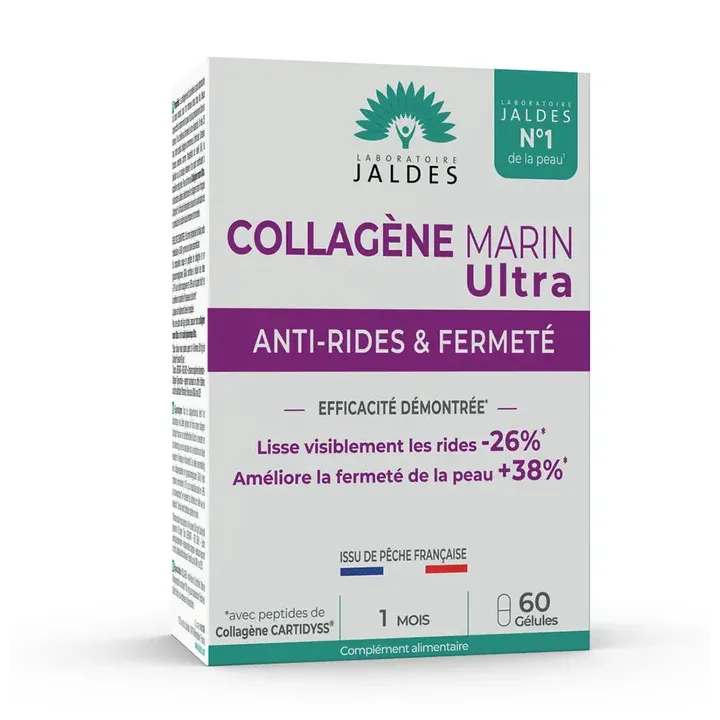 Ultrawirksames marines Kollagen Jaldes - 60 Kapseln Box