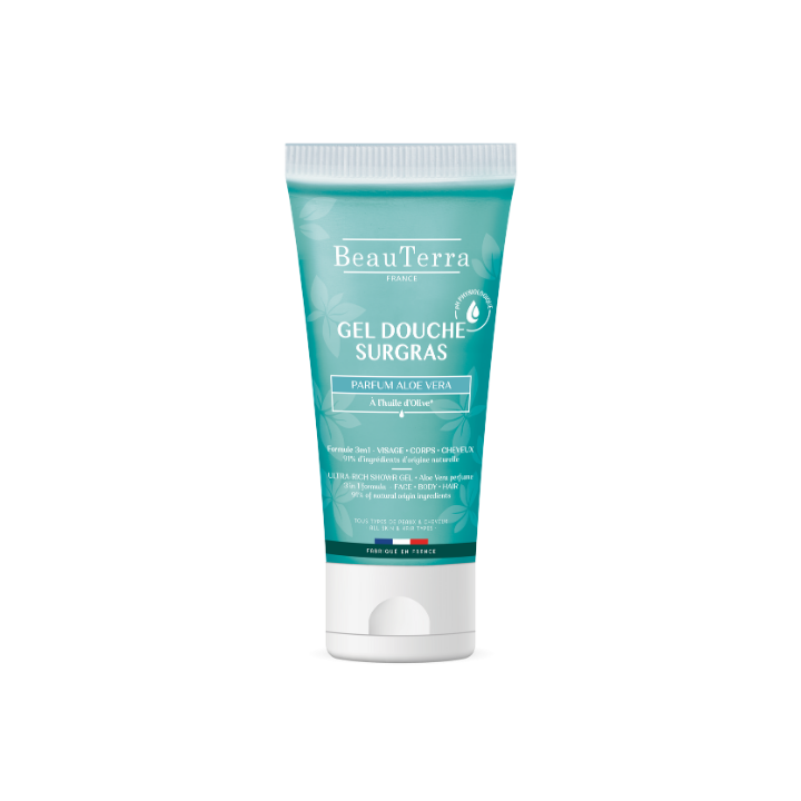 Duschgel mit Aloe Vera Beauterra - Tube mit 200 ml