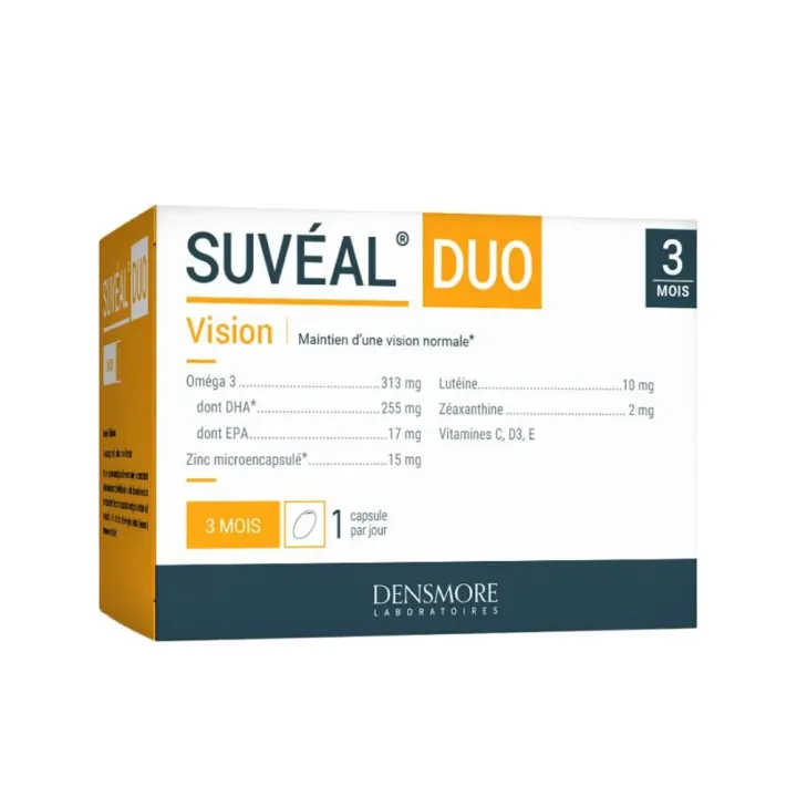 Suvéal Duo Vision Densmore - Packung mit 90 Kapseln