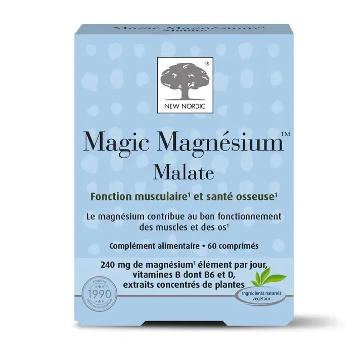 Magic Magnesium Malate New Nordic - 60 Tabletten