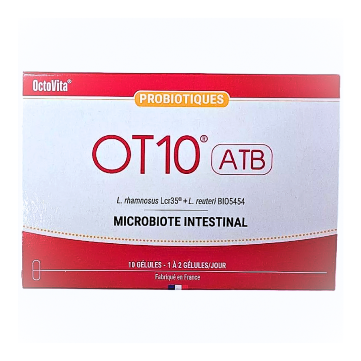 OT10 ATB Mikrobiota intestinal - Packung mit 10 Kapseln