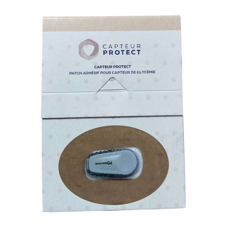 Klebe-Patch Sensor Protect Dexcome - Box mit 6 Patches