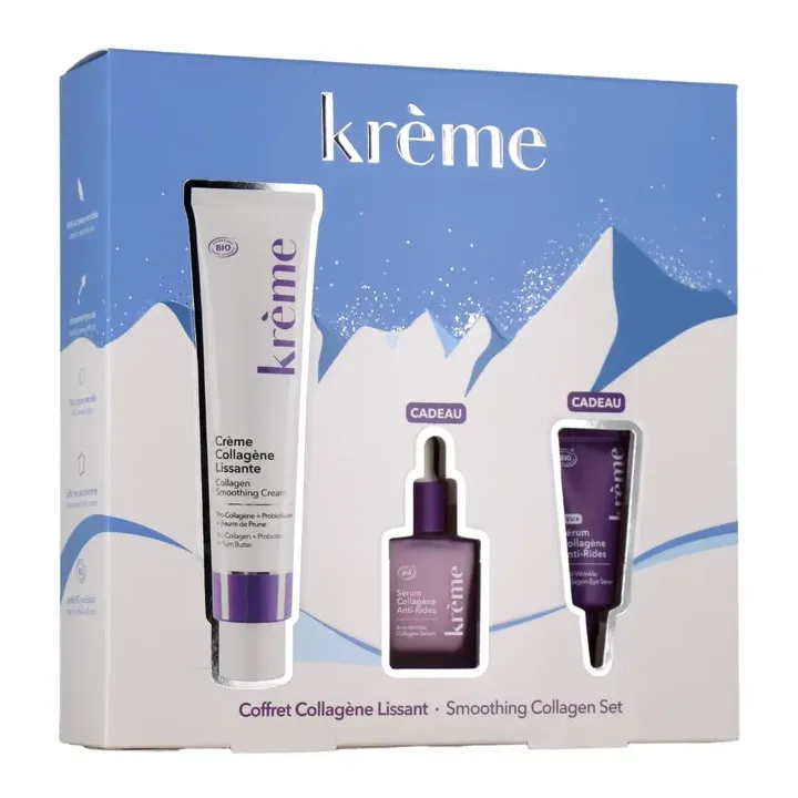 Kollagen-Glättungsset-Creme - Set mit 3 Produkten