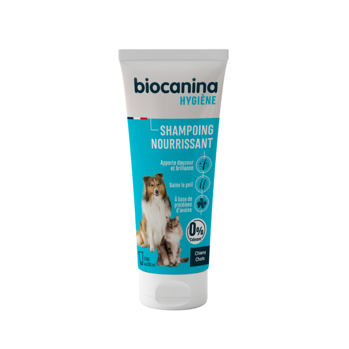 Nährendes Shampoo für Hunde und Katzen Biocanina - Tube mit 200 ml