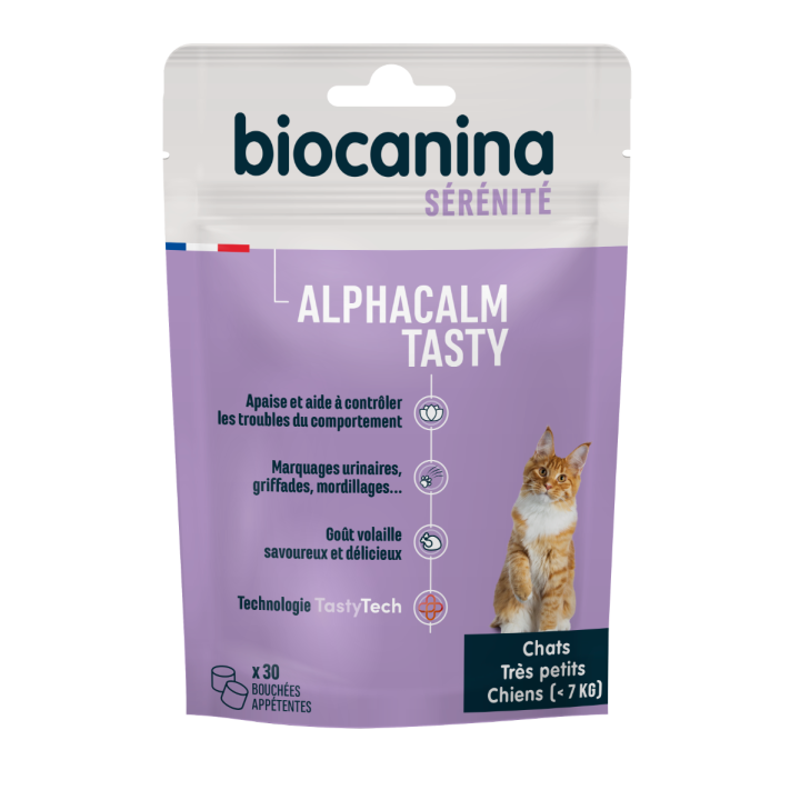 Alphacalm Tasty Chat Biocanina - 30 Stück Beutel