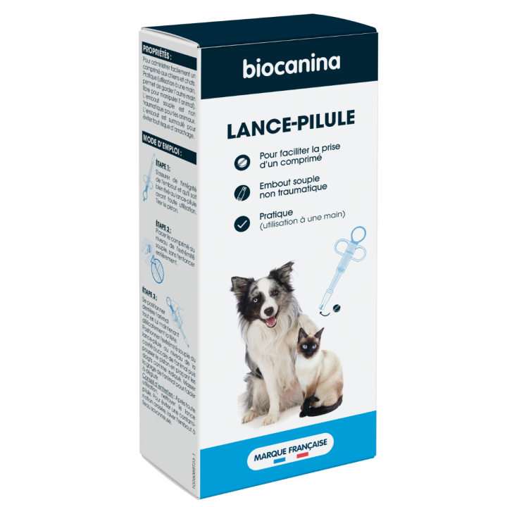 Lanzpille für Hunde oder Katzen Biocanina - ein Pillenwerfer