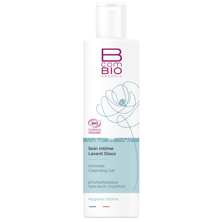 Sanfte Intimwaschlotion BcomBIO - 200 ml Flasche
