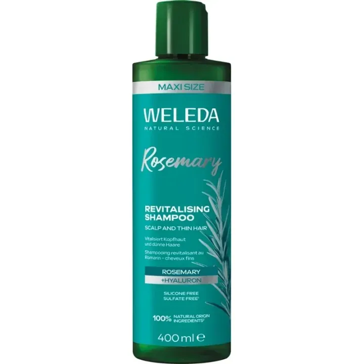 Weleda Rosmarin Revitalisierende Shampoo - 400ml Flasche