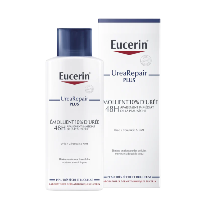 Complete Repair Emollient Reparatur 10% Urea Eucerin - Flasche mit 250 ml
